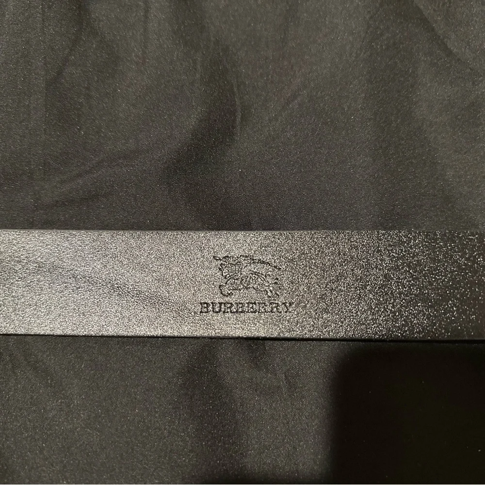 Burberry Pink Plaid Canvas Belt with Silver Buckle